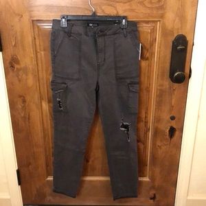 YMI jeans cuffed